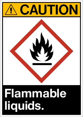 Caution - Flammable Liquids