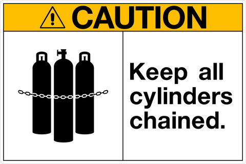 Caution - Cylinders
