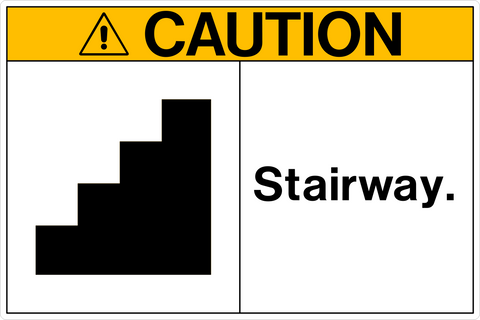 Caution - Stairway