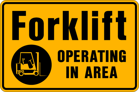 Caution - Forklift D