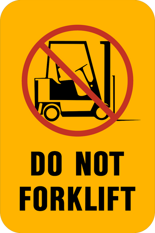 Caution - Forklift