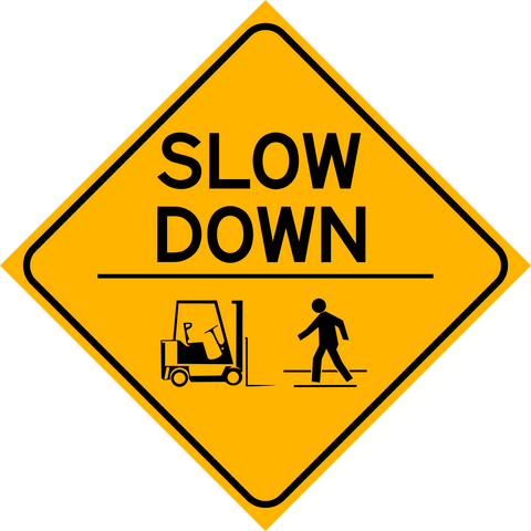 Caution - Slow Down