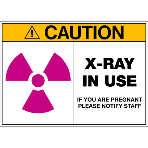 Caution - X-Ray in Use