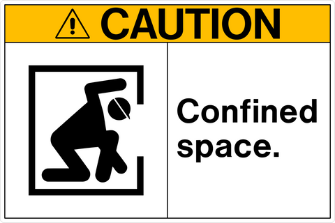 Caution - Confined Space