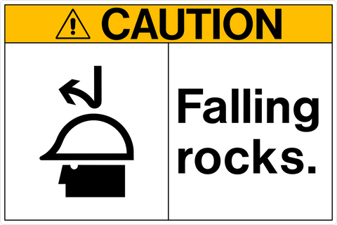 Caution - Falling Rocks