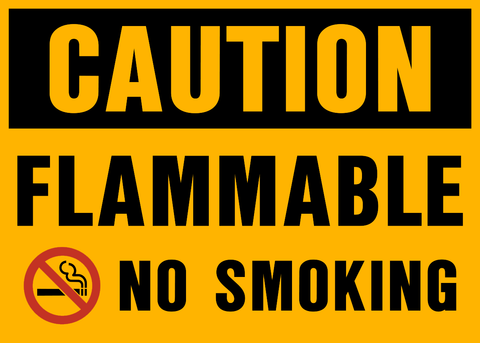 is tobacco flammable A Worker is Smoking on the Flammable Material Stock Vector is tobacco flammable A Worker is Smoking on the Flammable Material Stock Vector