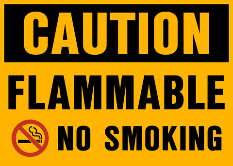 Caution - Flammable