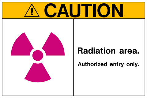 Caution - Radiation Area