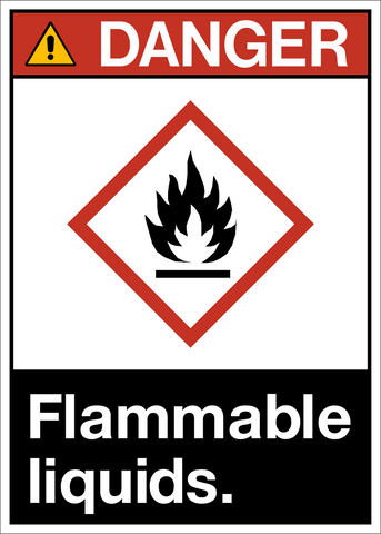 Danger - Flammable Liquids