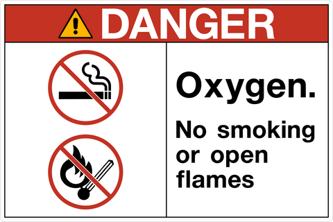 Danger - Oxygen
