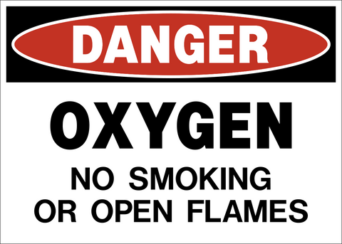 Danger - Oxygen
