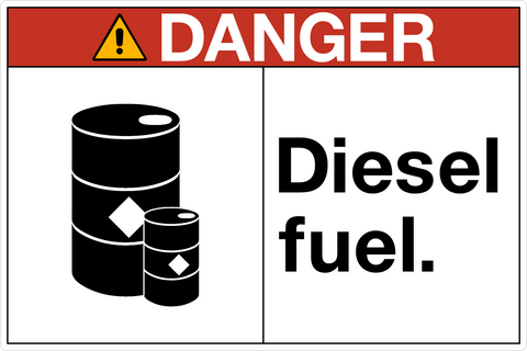 Danger - Diesel Fuel