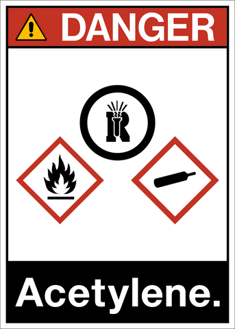 Danger - Acetylene