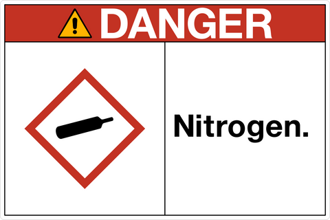 Danger - Nitrogen