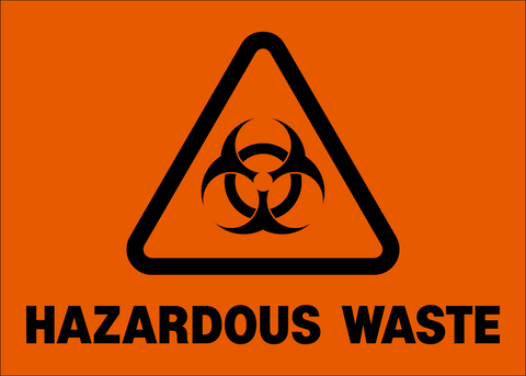 Hazardous Waste Western Safety Sign hazardous-waste-western-safety-sign