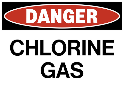 Danger - Chlorine Gas