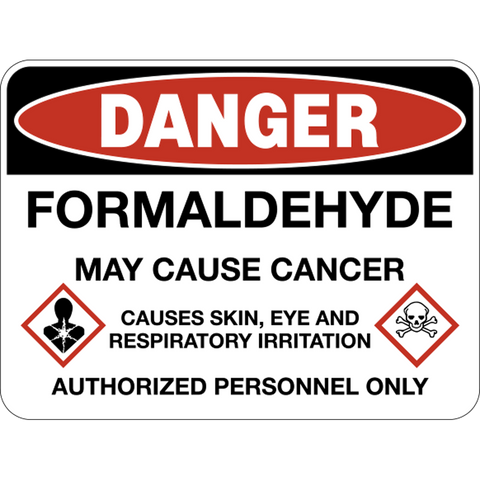 Danger - Formaldehyde