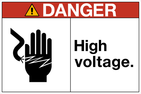 Danger - High Voltage A