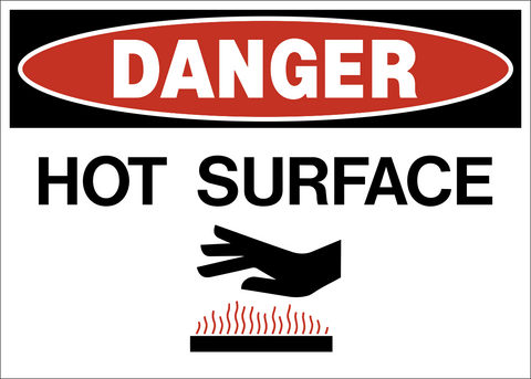 Danger - Hot Surface