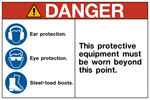 Danger -Protective Equipment