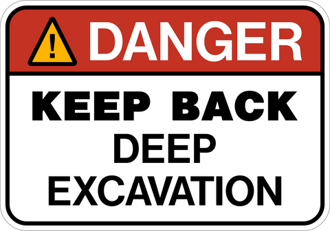 Danger - Open Excavation