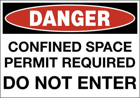Danger - Confined Space