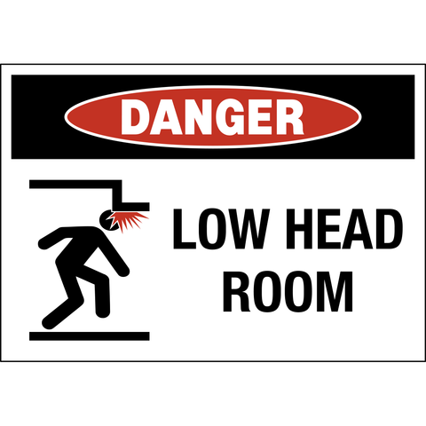 Danger Low Head Room