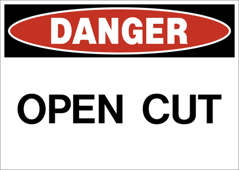 Danger - Open Cut