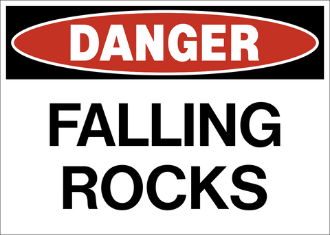 Danger - Falling Rocks