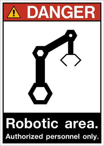 Danger - Robotic Area APO
