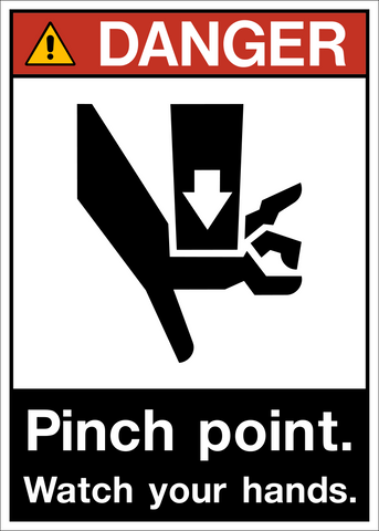 Danger - Pinch Point
