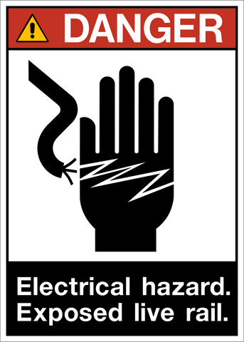 Danger - Electrical Hazard A