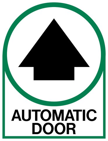 Automatic Door with Arrow