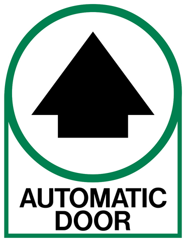 Door Operators Sign Door Safety Signs & Decals – Western Safety Sign