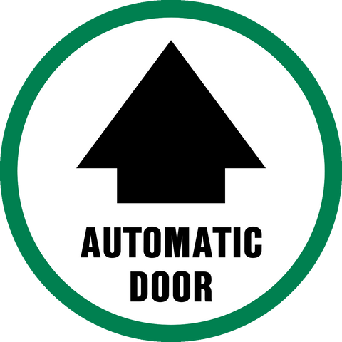 Automatic Door with arrow