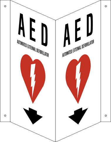 AED - Arrow Down V-Shape