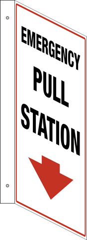 Emergency Pull Station - L-Shape