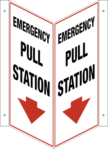 Emergency Pull Station - V-Shape