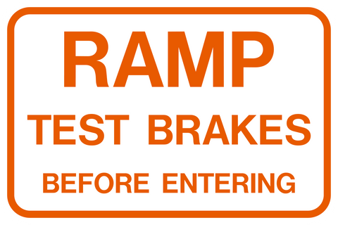 Ramp Test Brakes