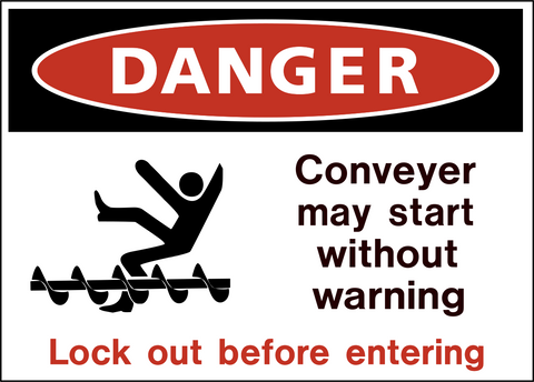 Danger - Conveyor
