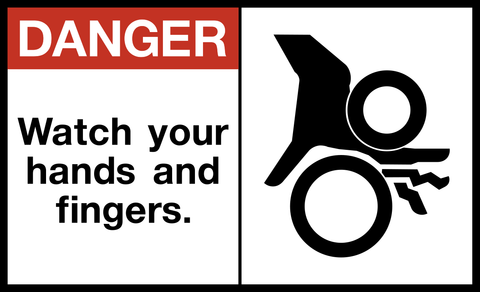 Danger - Pinch Point