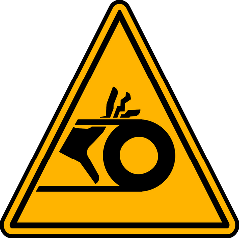 Caution - Belt Moving