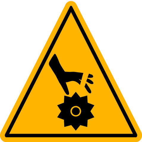 Caution - Moving Parts