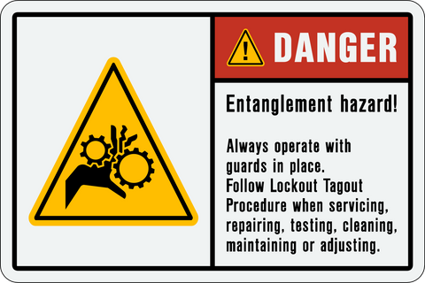 Danger - Entanglement Hazard