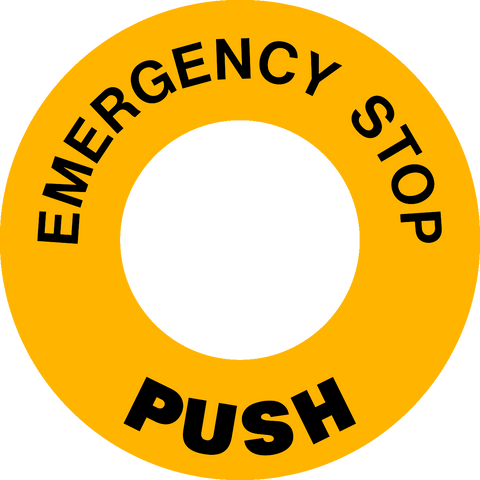 Emergency Stop Push
