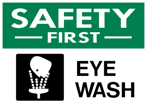 Eye Wash - Safety First