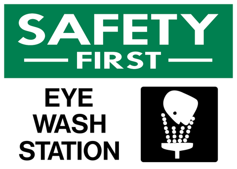 Eye Wash Station - Safety First-A