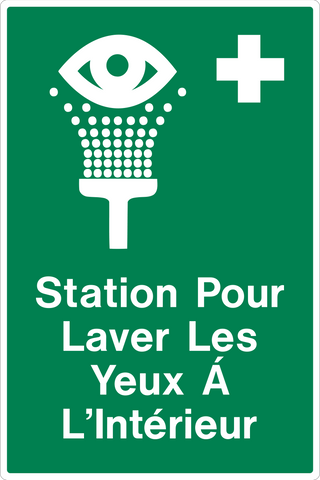 Eye Wash Station Inside French