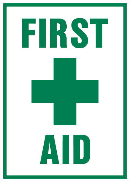 First Aid – Western Safety Sign