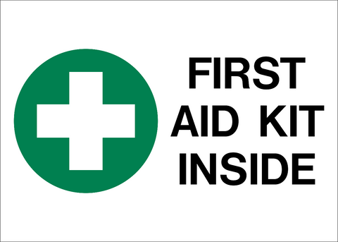First Aid Kit Inside A